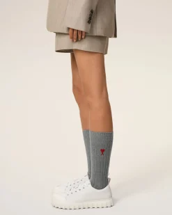 Pack Trois Chaussettes Tricolores En Coton