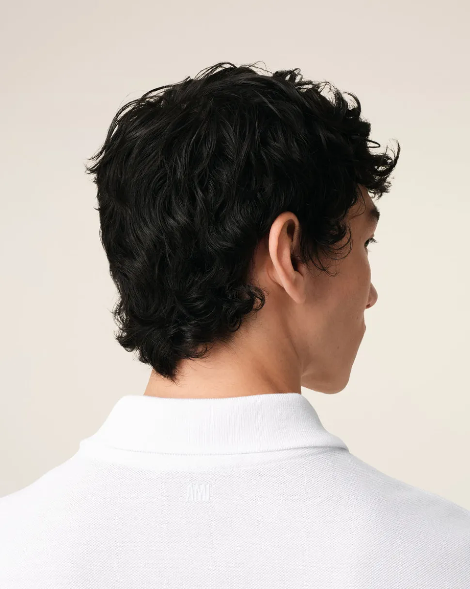 Polo Blanc Ami De Coeur En Coton Organique