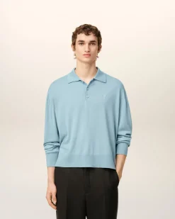 Polo Bleu Ami De Coeur En Laine
