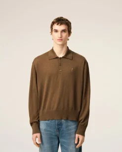 Polo Marron Ami De Coeur En Laine