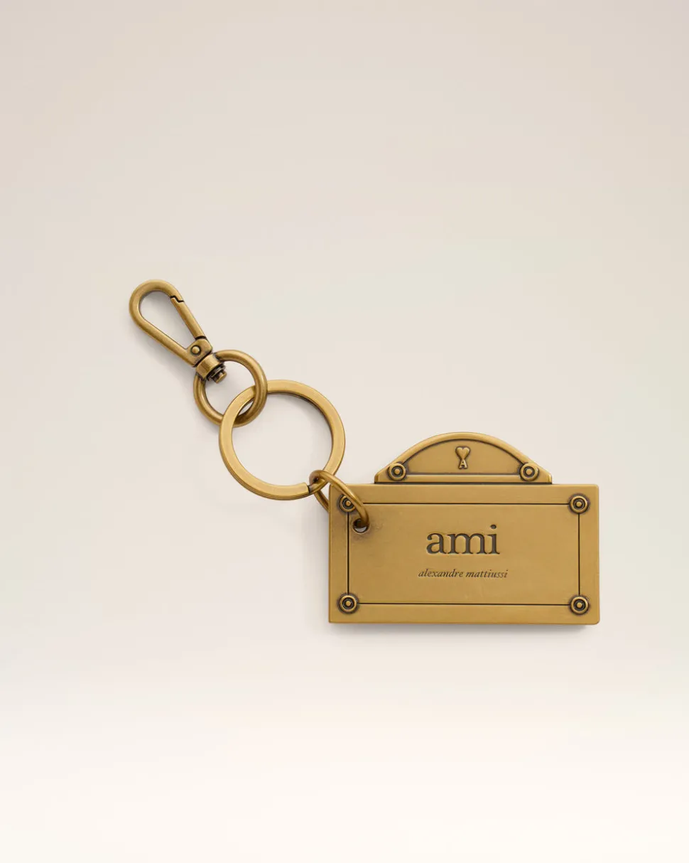 Porte Clés Or Plaque De Rue