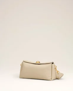 Sac Beige Carrousel En Cuir