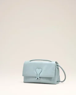 Sac Bleu Voulez Vous En Cuir Lisse