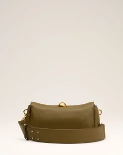 Sac Kaki Carrousel En Cuir