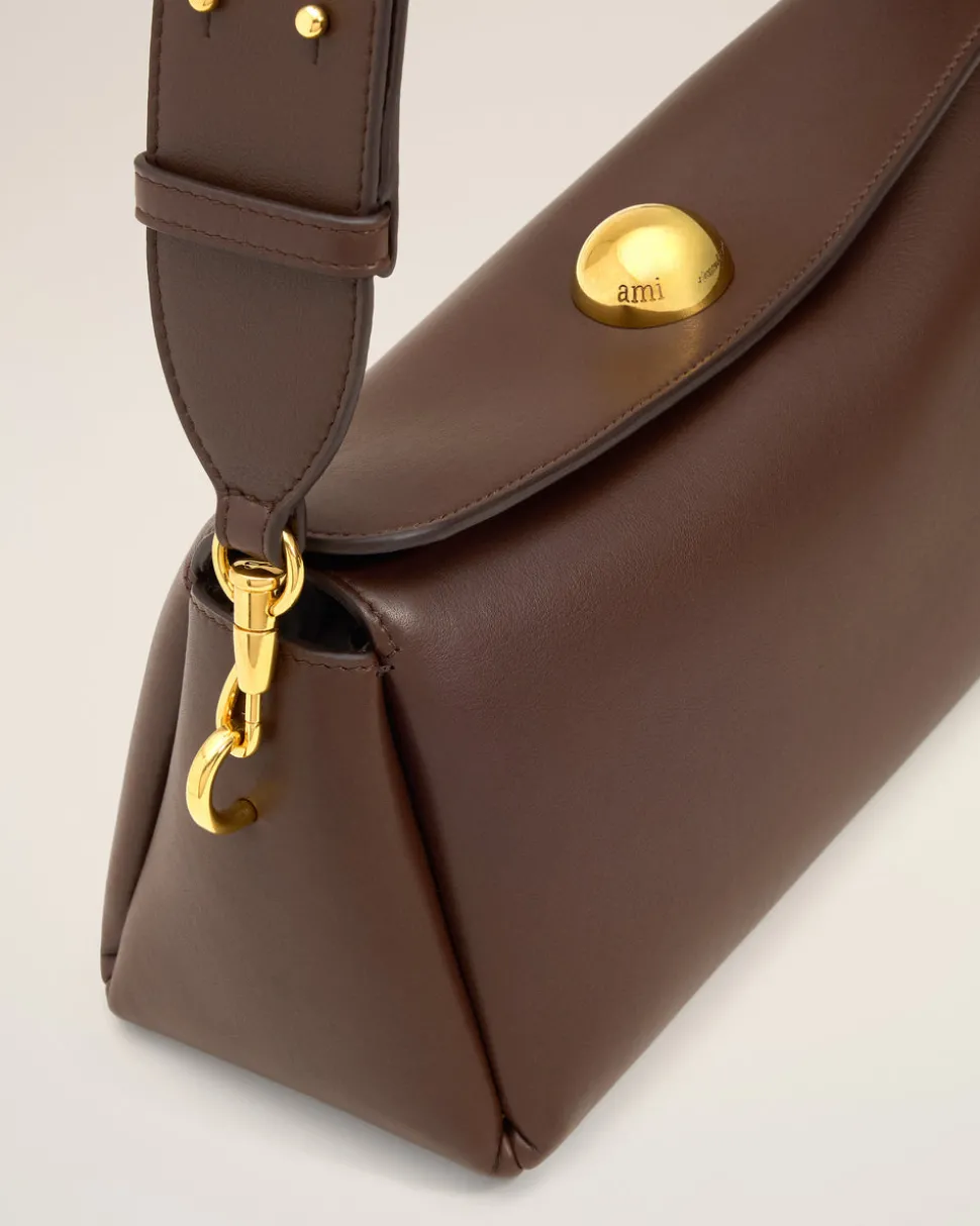 Sac Marron Carrousel En Cuir Lisse