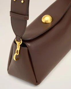 Sac Marron Carrousel En Cuir Lisse