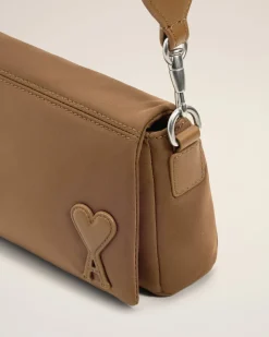 Sac Marron Lunch Box Marcel En Nylon Ouatiné