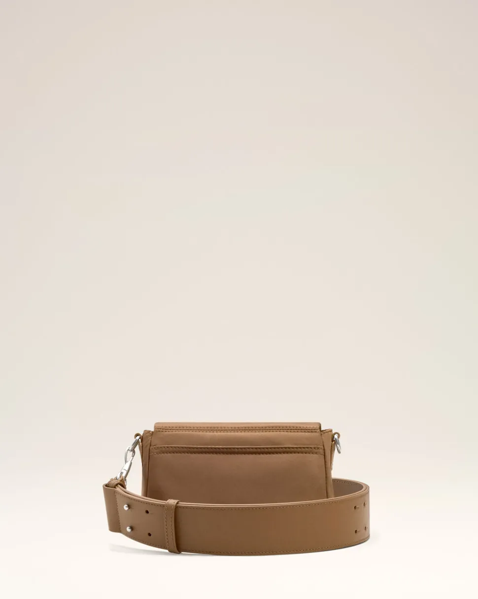 Sac Marron Lunch Box Marcel En Nylon Ouatiné