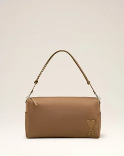 Sac Marron Marcel Grand En Toile De Nylon
