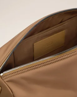 Sac Marron Marcel Grand En Toile De Nylon