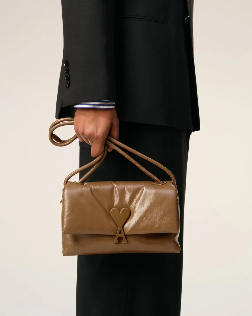 Sac Marron Voulez Vous En Cuir Lisse