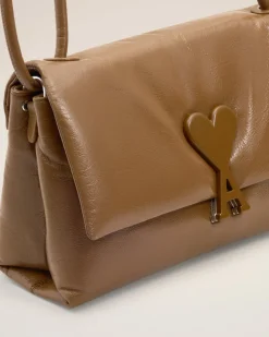 Sac Marron Voulez Vous En Cuir Lisse