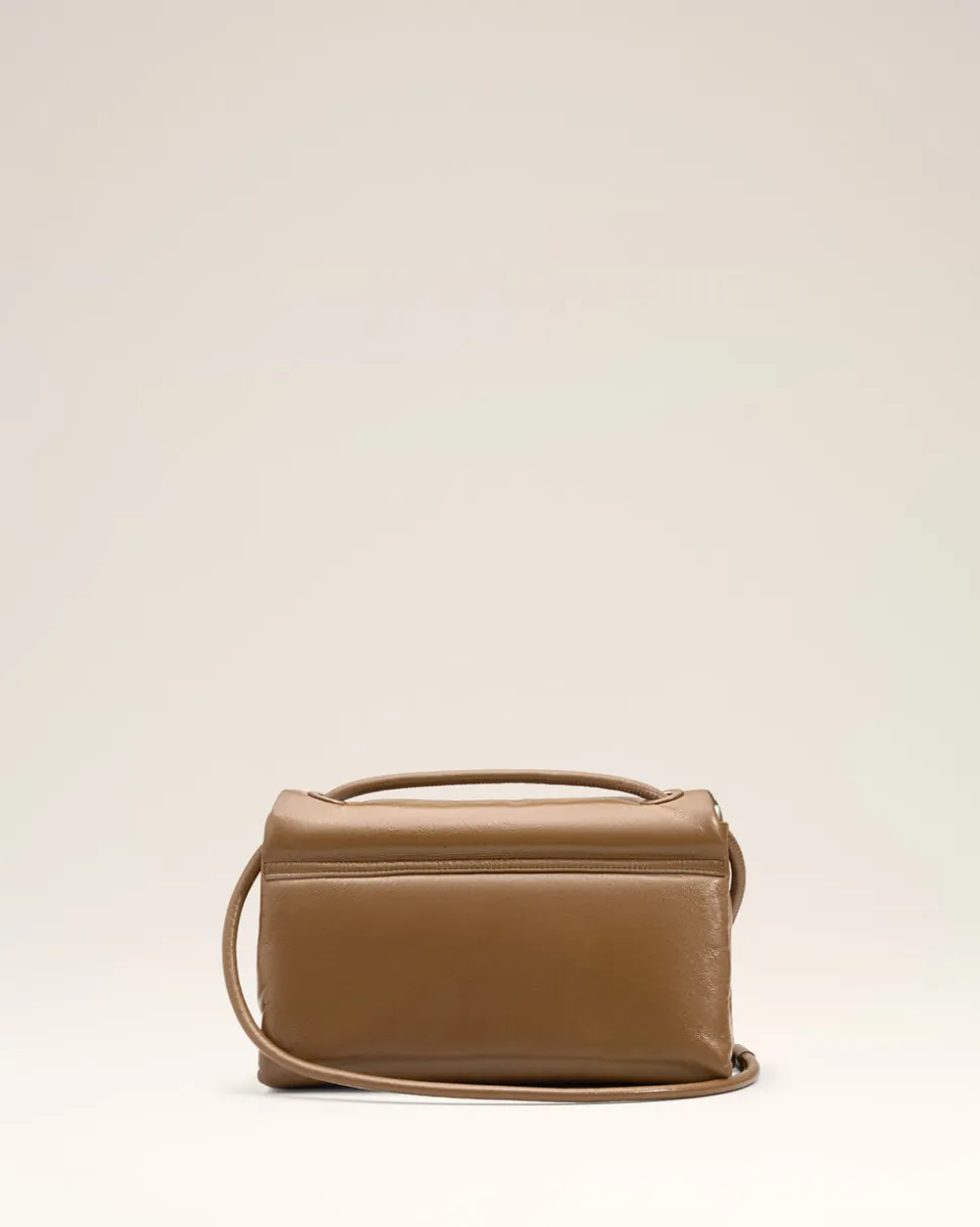 Sac Marron Voulez Vous En Cuir Lisse