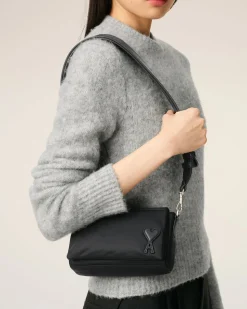 Sac Noir Lunch Box Marcel En Nylon Ouatiné