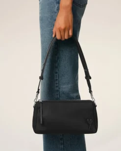 Sac Noir Marcel En Nylon Ouatiné
