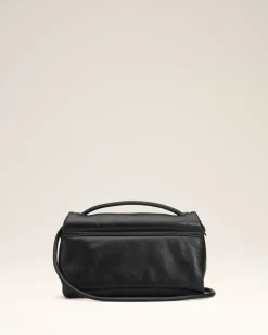 Sac Noir Voulez Vous En Cuir Lisse