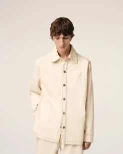 Surchemise Beige Ami de Coeur En Coton