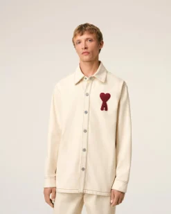 Surchemise Beige Ami de Coeur En Coton
