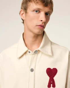 Surchemise Beige Ami de Coeur En Coton