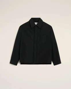 Surchemise Noire Rembourrée Ami De Coeur En Taffetas