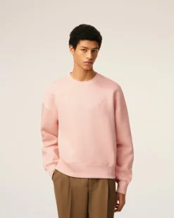 Sweatshirt Rose Ami De Coeur En Coton
