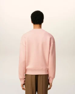 Sweatshirt Rose Ami De Coeur En Coton