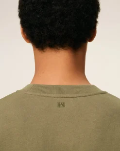 Sweatshirt Vert Ami De Coeur En Coton