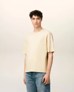 T-shirt Blanc Ami De Coeur En Coton