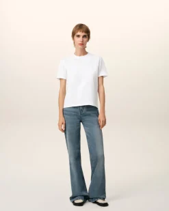 T-shirt Blanc Ami de Coeur En Coton