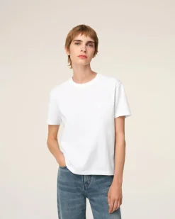 T-shirt Blanc Ami de Coeur En Coton