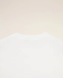 T-shirt Blanc Ami De Coeur En Coton Biologique