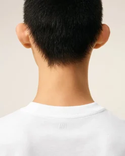 T-shirt Blanc Ami De Coeur En Coton