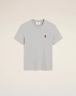 T-Shirt Gris Ami de Coeur En Coton