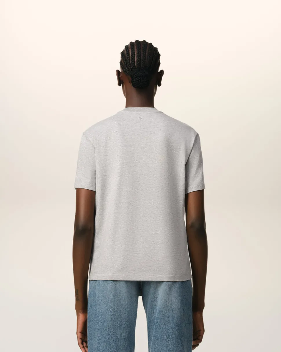 T-Shirt Gris Ami de Coeur En Coton