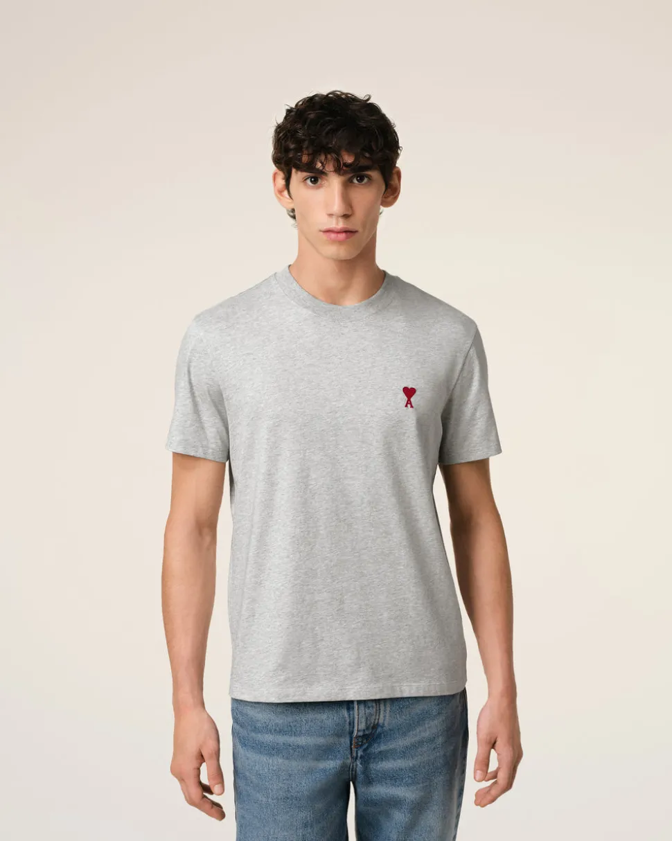 T-Shirt Gris Ami de Coeur En Coton
