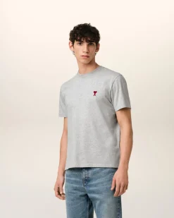 T-Shirt Gris Ami de Coeur En Coton