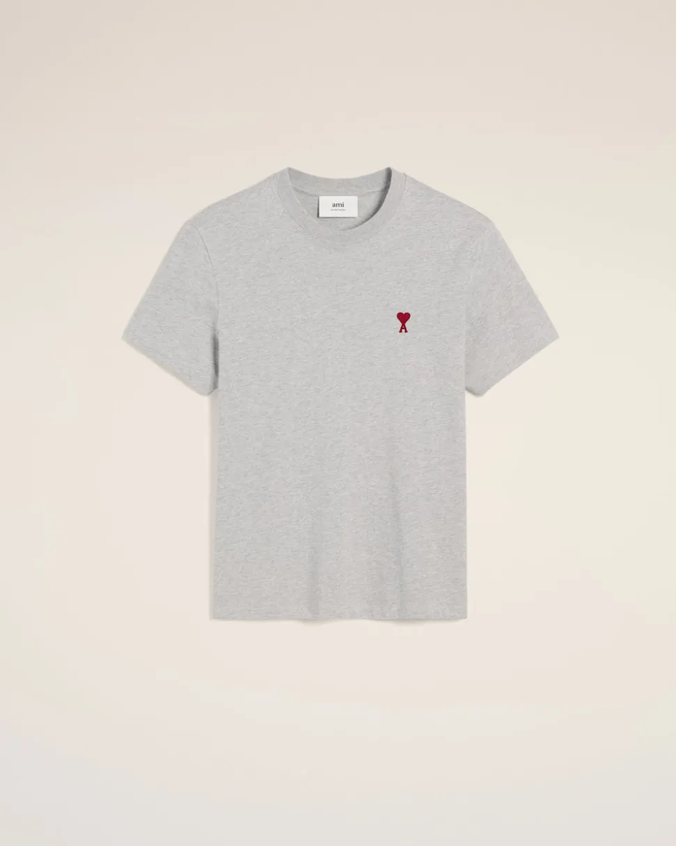 T-Shirt Gris Ami de Coeur En Coton
