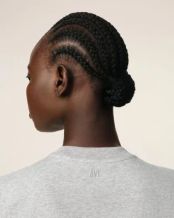 T-Shirt Gris Ami de Coeur En Coton