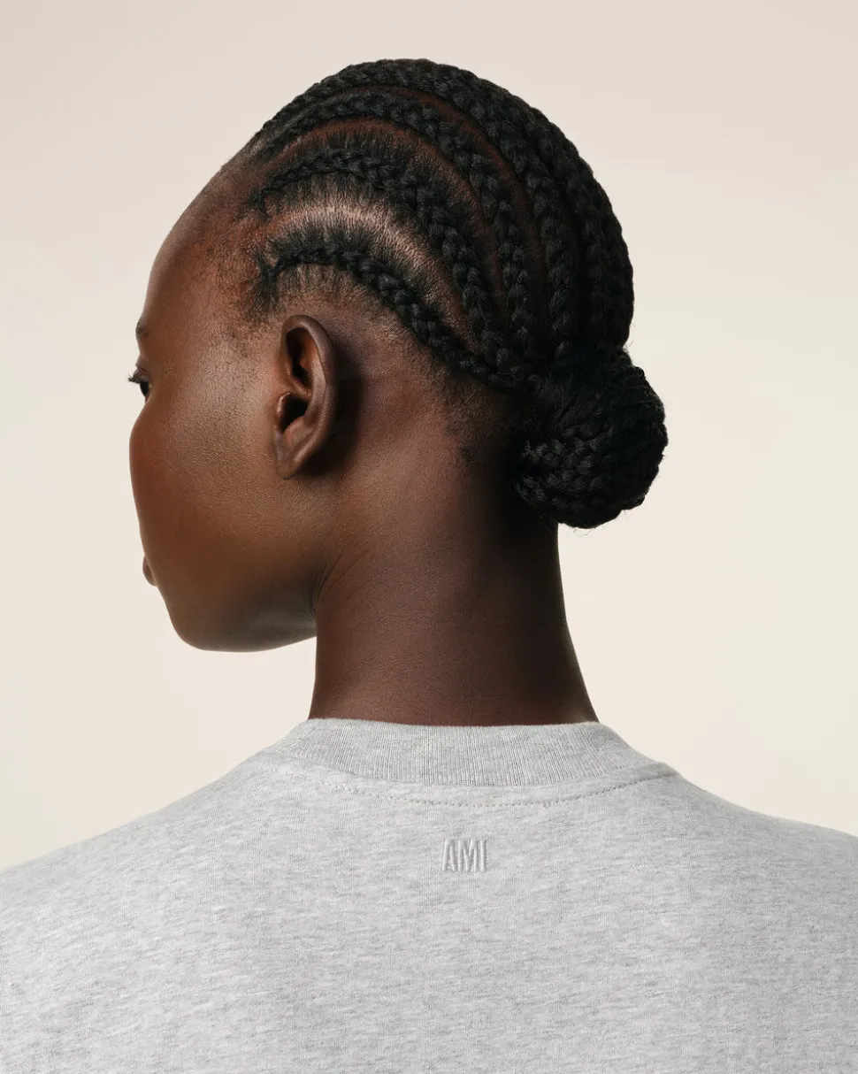 T-Shirt Gris Ami de Coeur En Coton