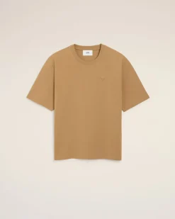 T-shirt Marron Ami De Coeur Coupe Cosy En Coton