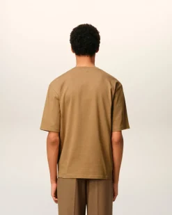 T-shirt Marron Ami De Coeur Coupe Cosy En Coton