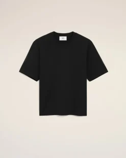 T-shirt Noir Ami De Coeur En Coton