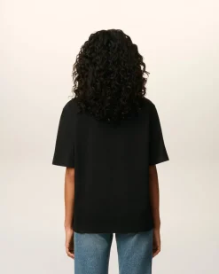 T-shirt Noir Ami De Coeur En Coton