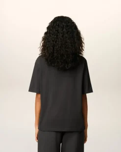 T-shirt Noir Ami De Coeur Coupe Cosy En Coton