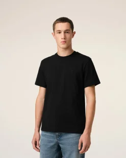 T-shirt Noir Ami de Coeur En Coton