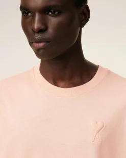 T-shirt Rose Ami De Coeur Coupe Cosy En Coton