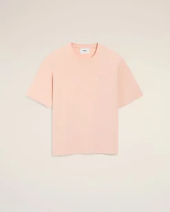 T-shirt Rose Ami De Coeur Coupe Cosy En Coton