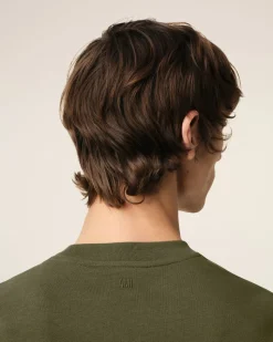 T-Shirt Vert Ami de Coeur En Coton