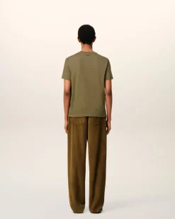 T-shirt Vert Ami De Coeur En Coton